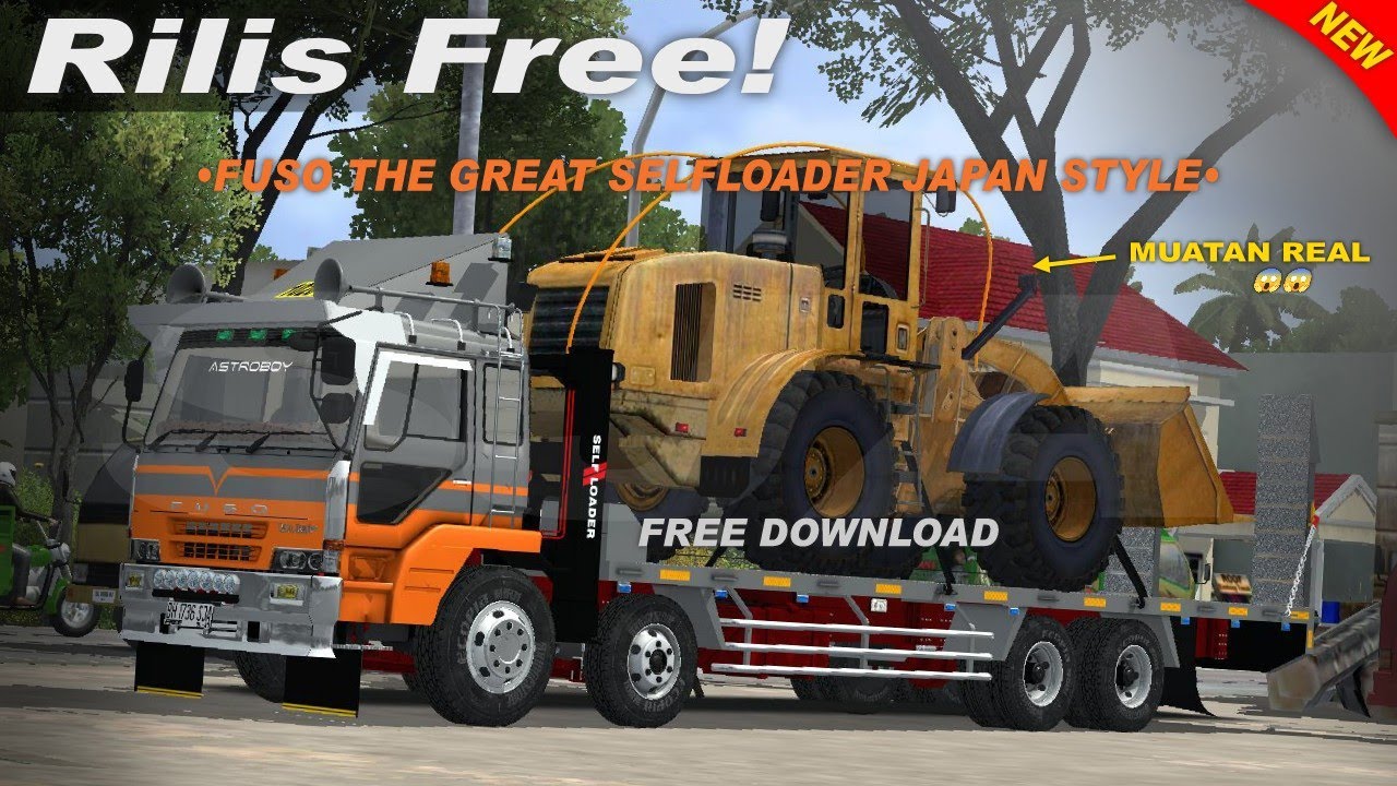 RILISS!!! Mod FUSO TG SELFLOADERMBOIS|||BUSSID!!! FREEE|||DETAIL