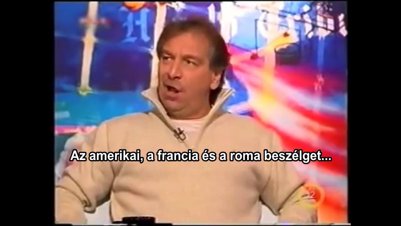 Bajor Imre: Az amerikai, a francia &eacute;s a roma besz&eacute;lget...