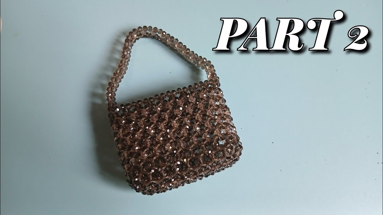 Tutorial Beads Wallet Model Mengembung (Tutorial Dompet Manik/Mote) Part 2