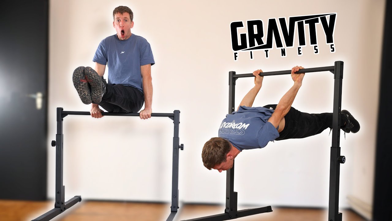 Обзор статичной штанги Gravity Fitness | 8 вариантов регулировки высоты