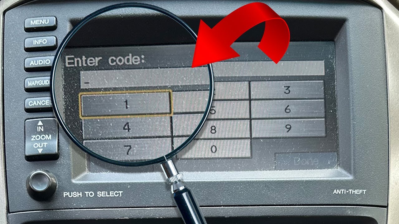 How to Get 2006 Honda Acura TL Radio Code
