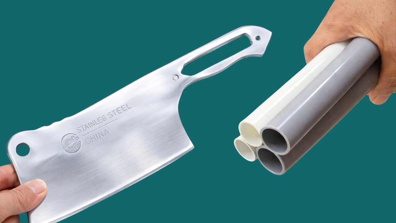 Don't throw away those old PVC pipes! I'll show you how to make a knife handle from a PVC pipe.DIY