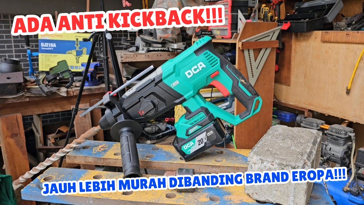 Dijamin memuaskan!!! || Cordless Brushless Rotary Hammer DCA ADZC02-26
