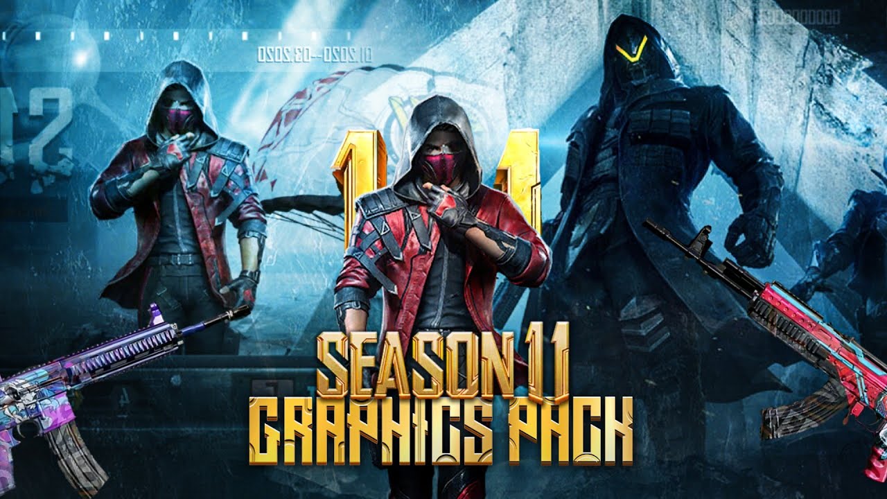 PUBG Mobile Season 11 graphics pack | pc and android | HD content