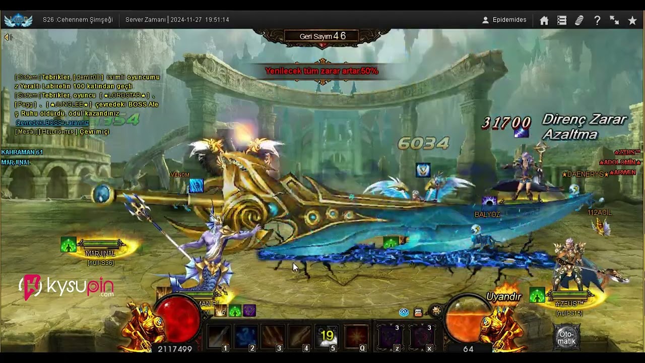 Legend Online Reborn Amfi Savaşında Böcek Avı ( Epidemides KAHRAMAN61 MƛƦJƖƝƛԼ )