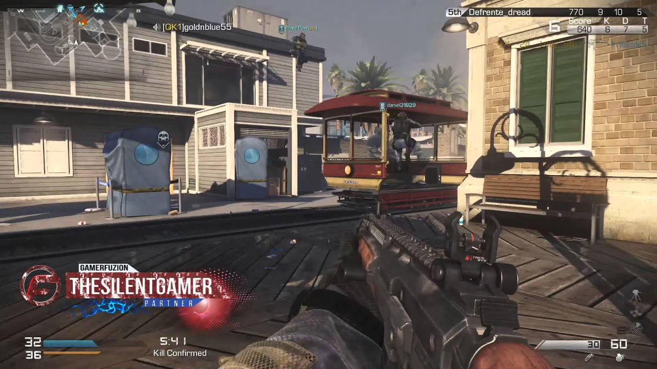 Call of Duty Ghosts Onslaught DLC Trial Multiplayer Gameplay 1(No Commentary)