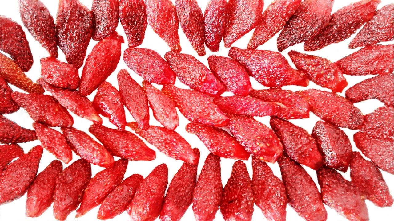 Вяленая клубника