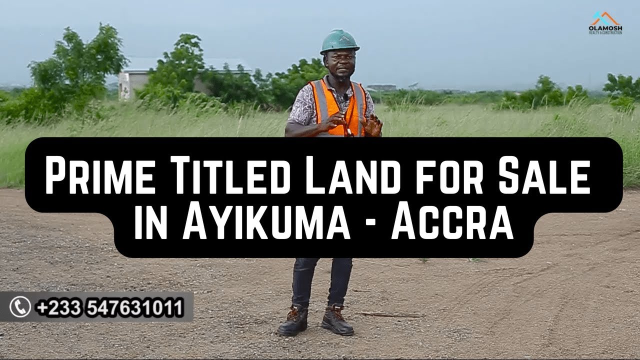 Very Affordable Titled Land for Sale at Ayikuma - Accra | Land for Sale 020