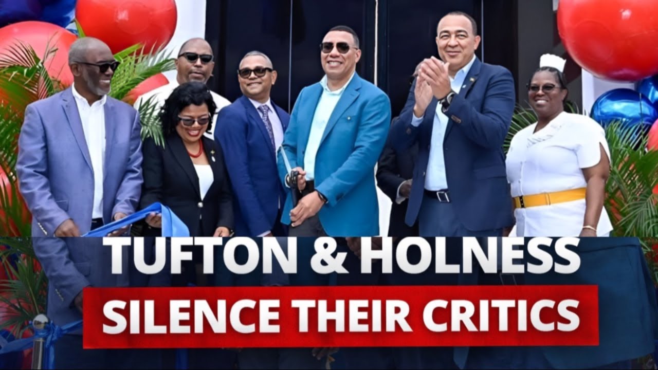 LIVE: The Narrative Collapses— Tufton and Holness’ Big Week While Opposition Presser Falls Flat