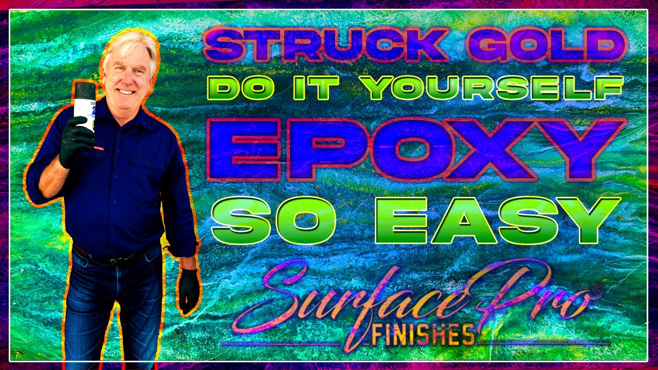 I struck GOLD with this Epoxy Countertop sample.