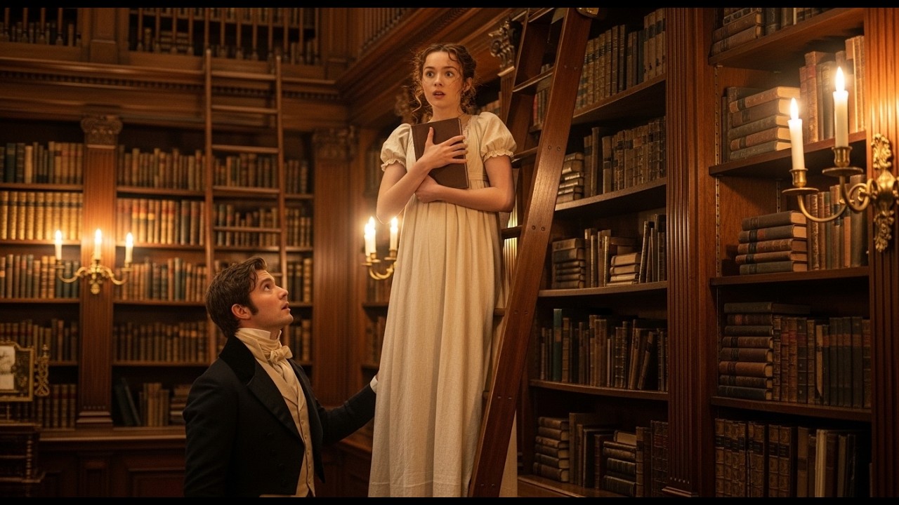 👑 “She Cleaned His Library for Coins… Until the Duke Discovered She Could Read Ancient Latin.”