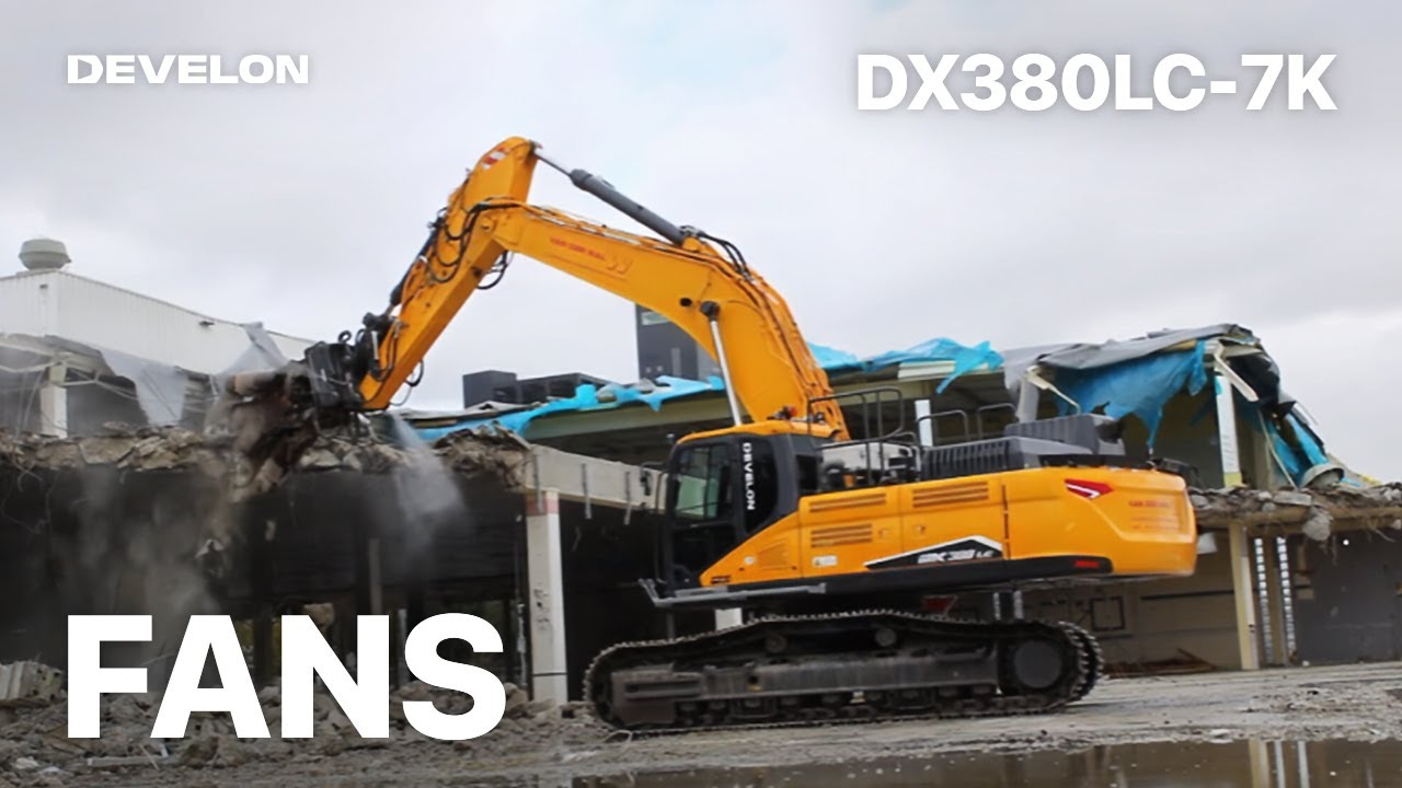 DX380LC-7K Demolition in Action: Power and Precision Unleashed!💥