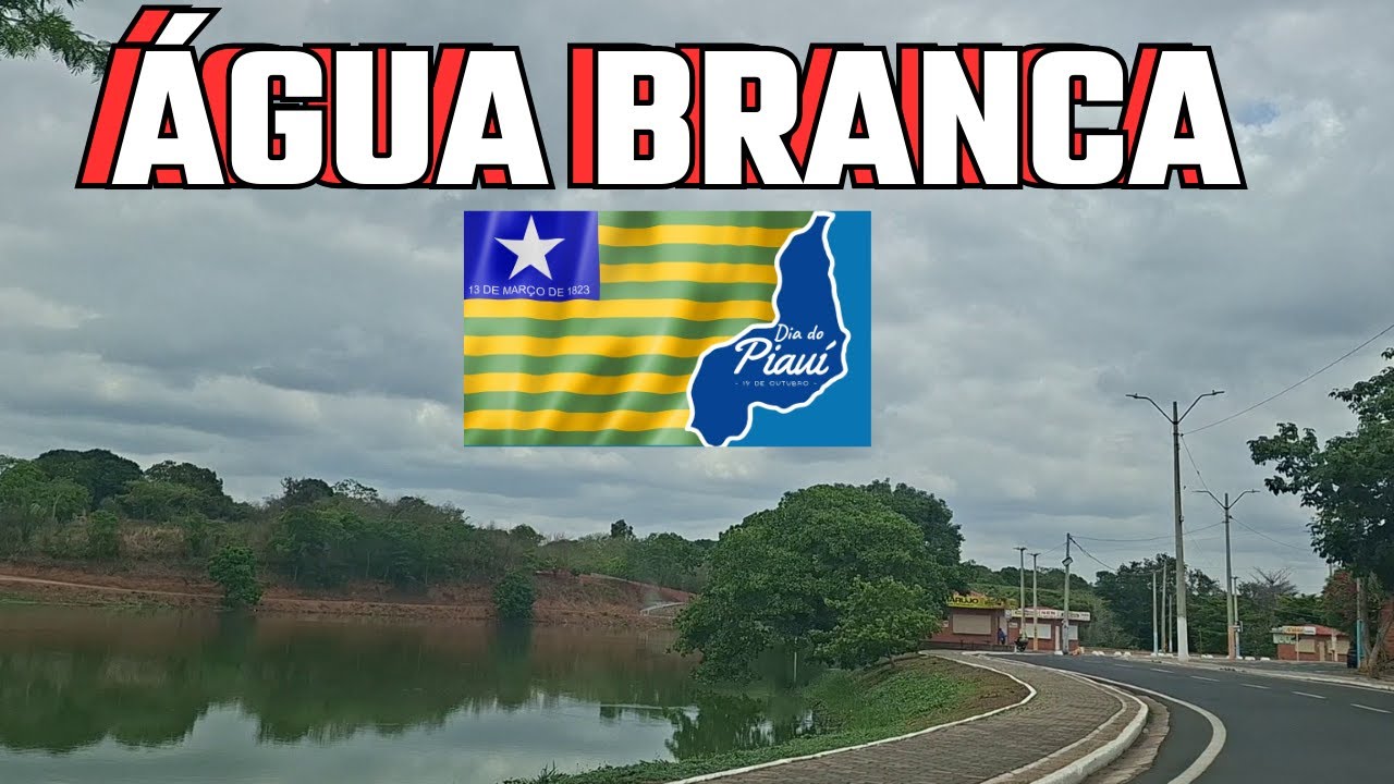 VEJA Água Branca Piauí TEM um lugar INCRIVEL e LINDO