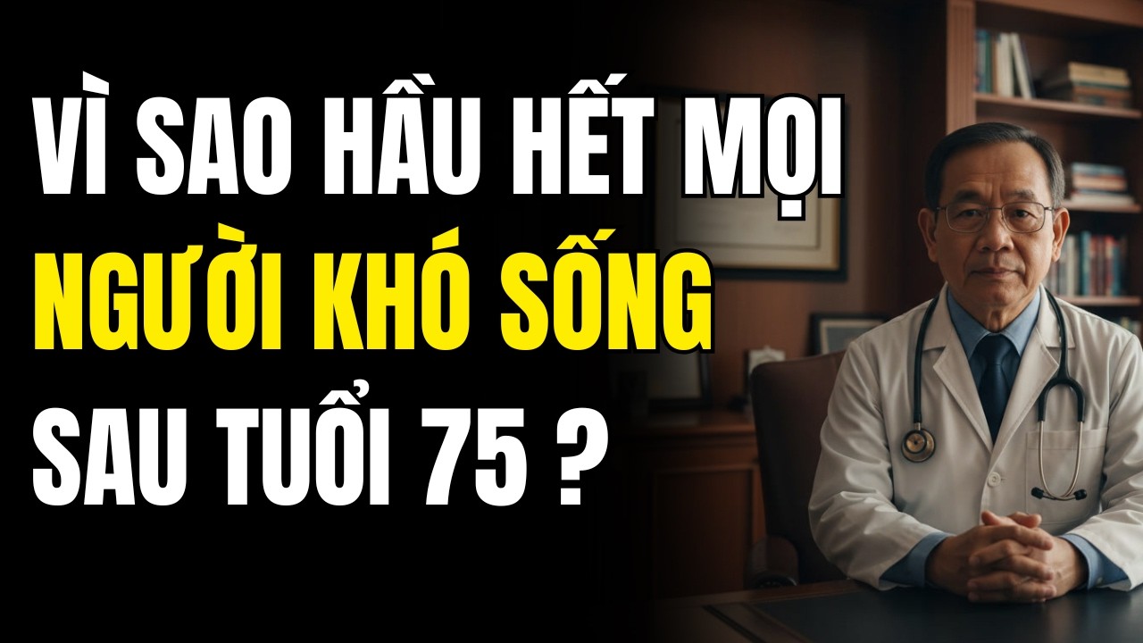 5 lý do khiến người trên 75 xuống dốc nhanh và cách đảo ngược chỉ bằng thói quen nhỏ