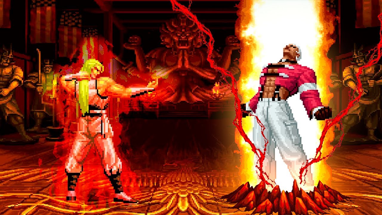 [KOF Mugen] Andy Bogard Team vs Yashiro Nanakase Team