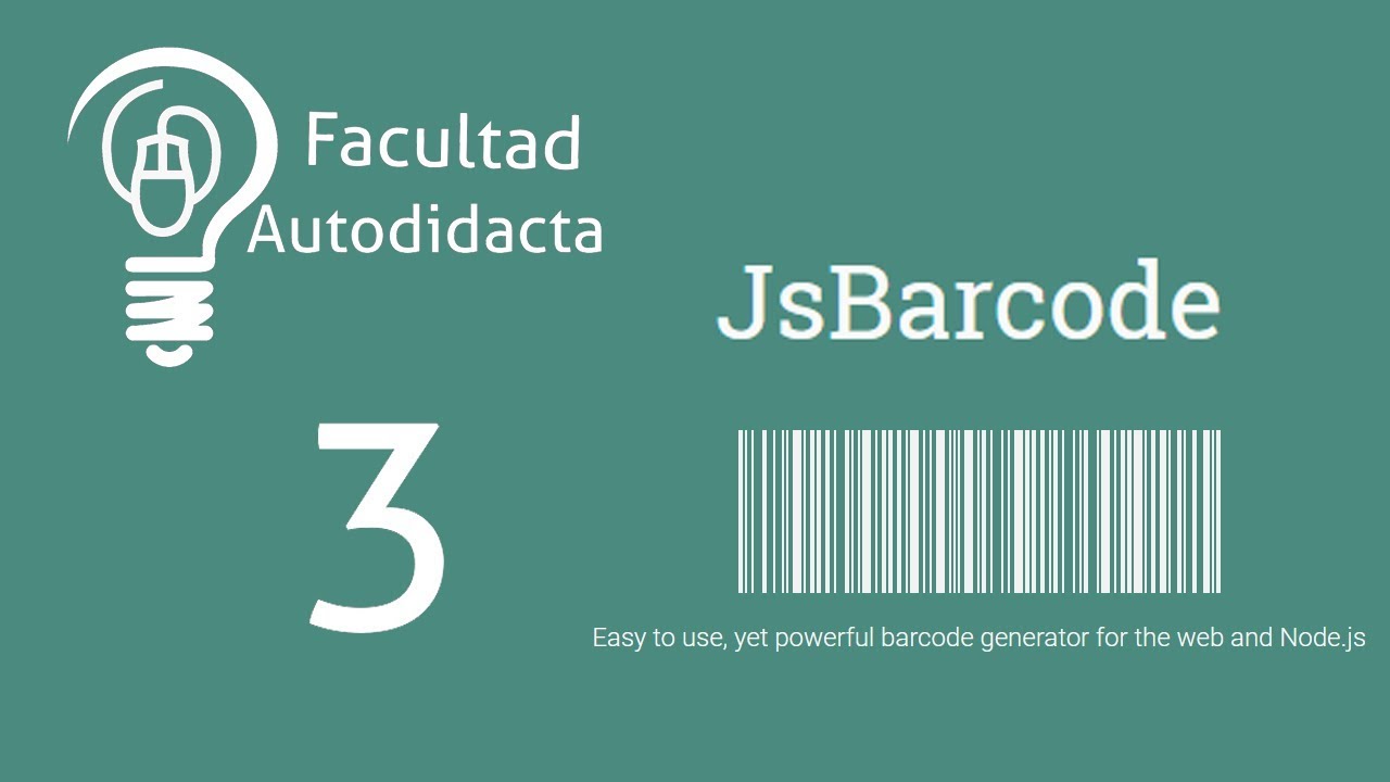 Crear código de barras con PHP, MySQL y JsBarcode | Generar código de barras JsBarcode. Cap 3