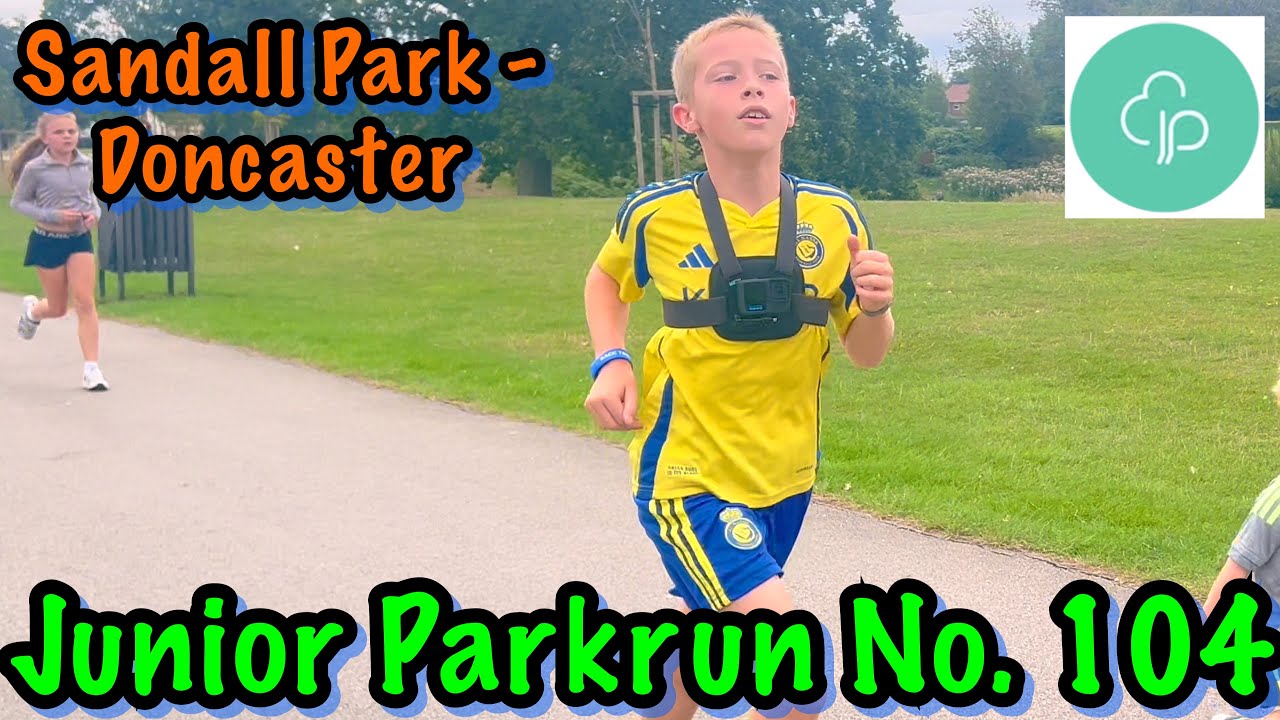 Junior Parkrun (Sandall Park) My 104th Jnr. Parkrun 03/08/2025