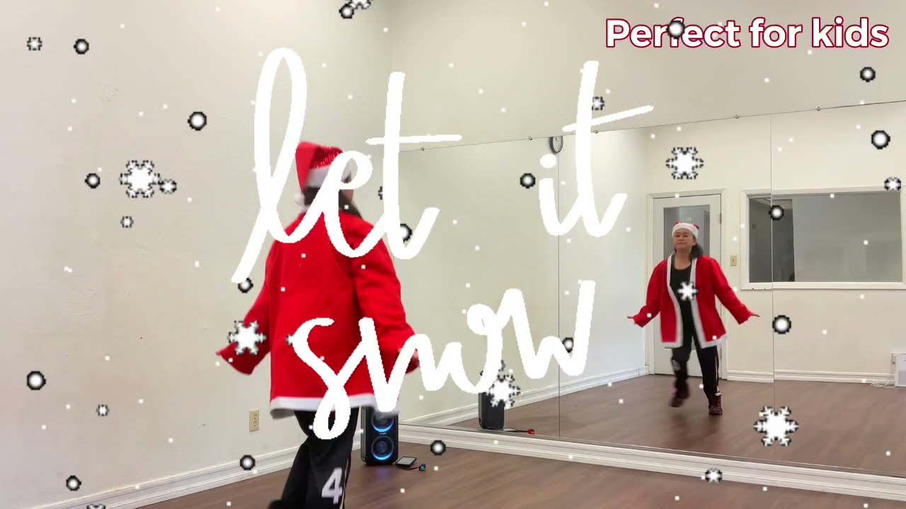 Let it snow/ easy dance/ dance for beginners /holiday