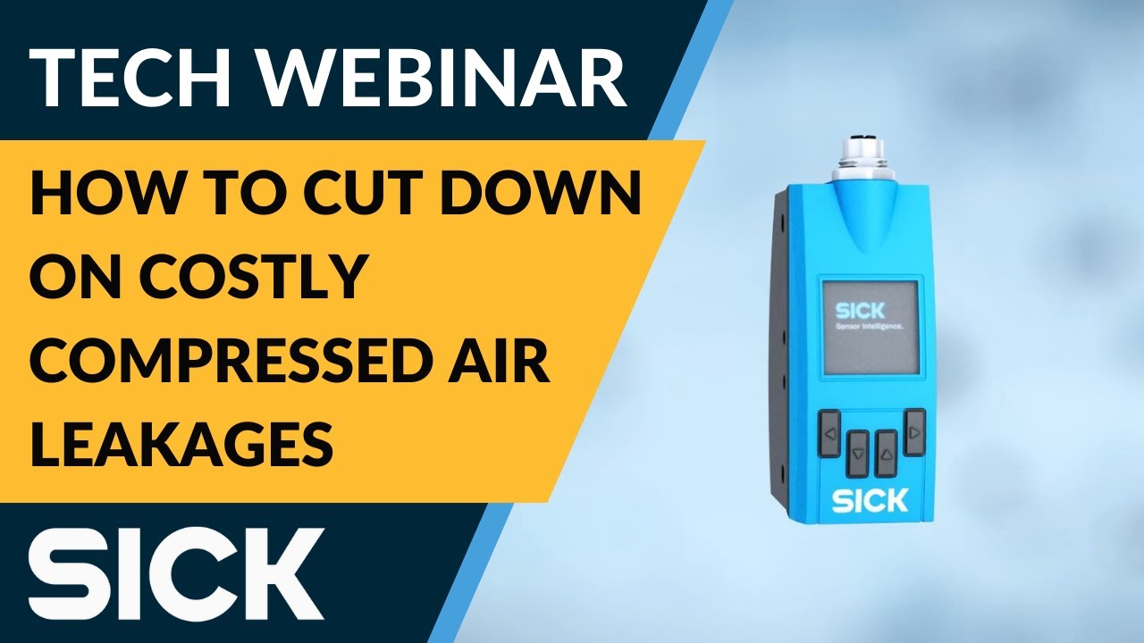 How to cut down on costly compressed air leakages with FTMg Flow Sensors