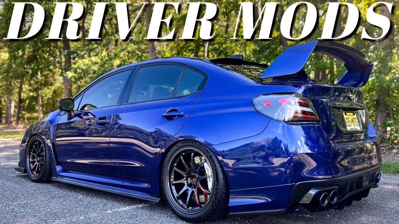 My 2017 Subaru STI Mod Overview - Driver Mods