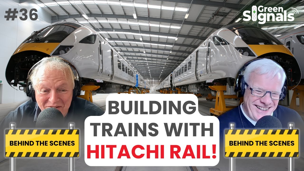 Building trains with Hitachi Rail, Avanti West Coast Evero & Levenmouth rail link opens! Ep 36