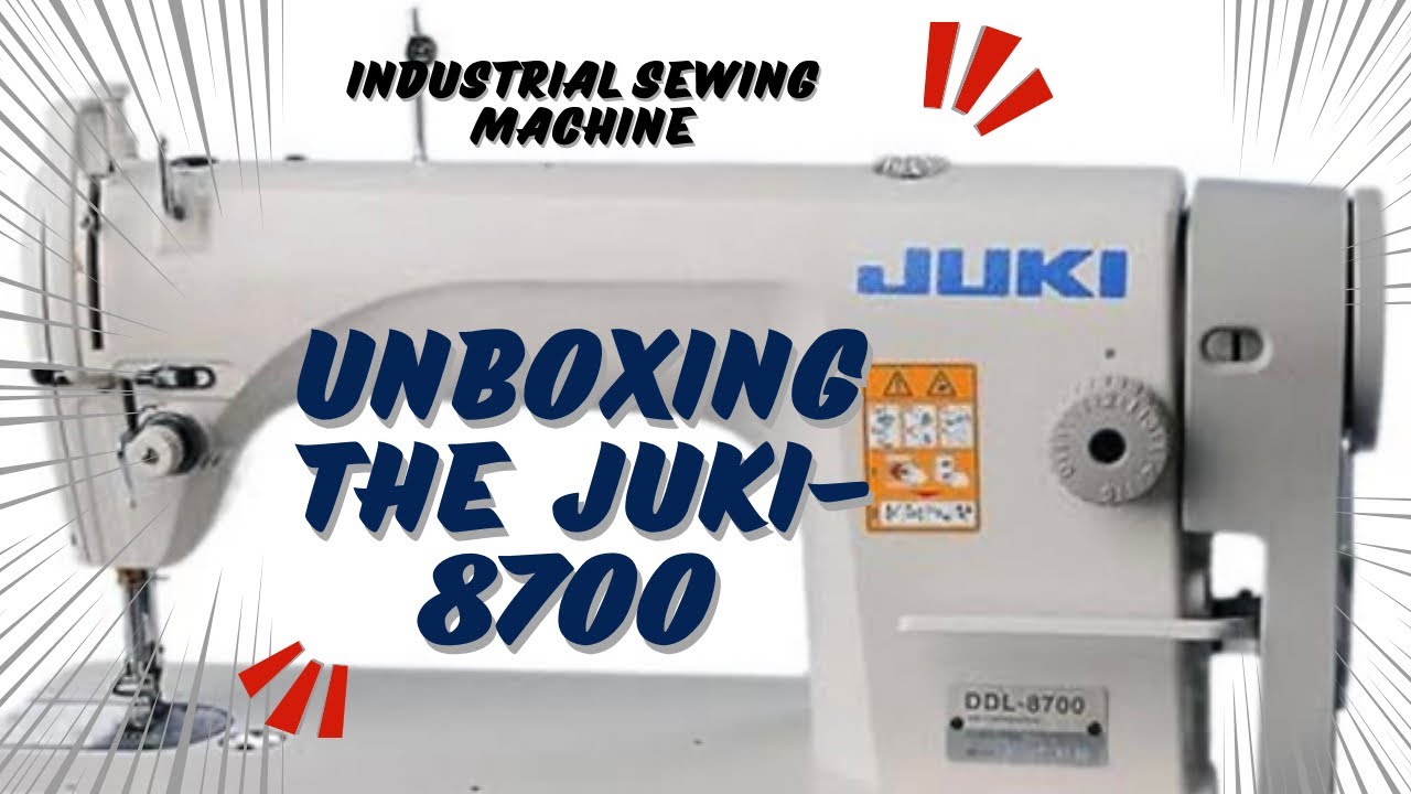VLOGG//🫡UNBOXING THE DDL-8700 INDUSTRIAL SEWING MACHINE‼️‼️ ⚙️//