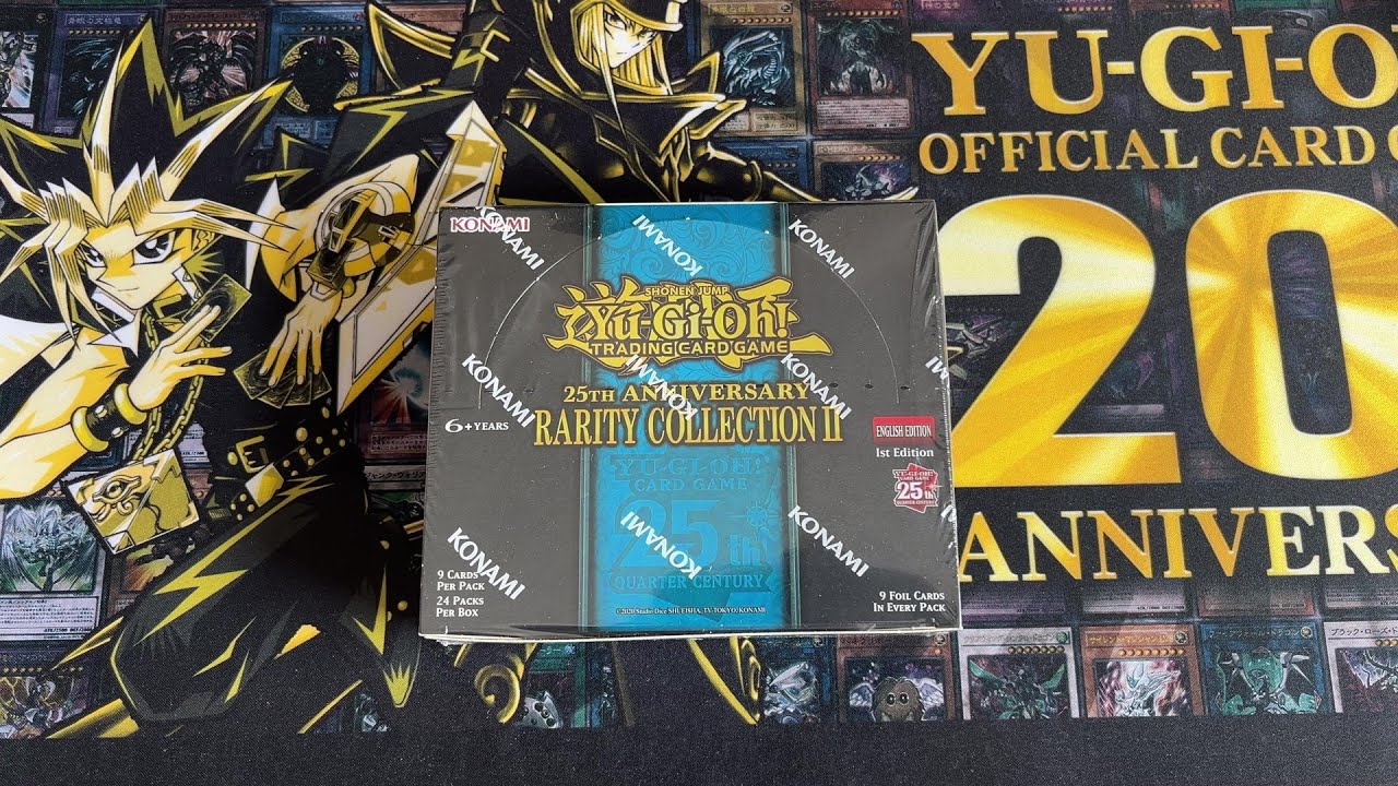 Yugioh Rarity Collection 2 Booster Box Opening