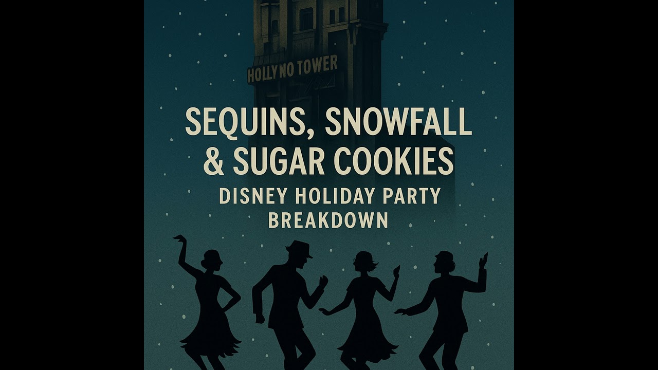 Sequins, Snowfall & Sugar Cookies: Disney Holiday Party Breakdown