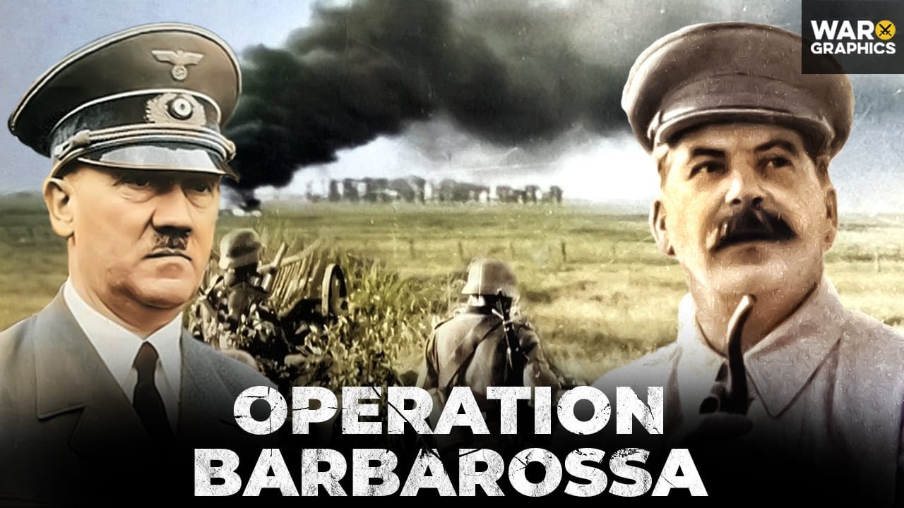 Операция «Барбаросса» — нацистское вторжение в Советский Союз во Второй мировой войне