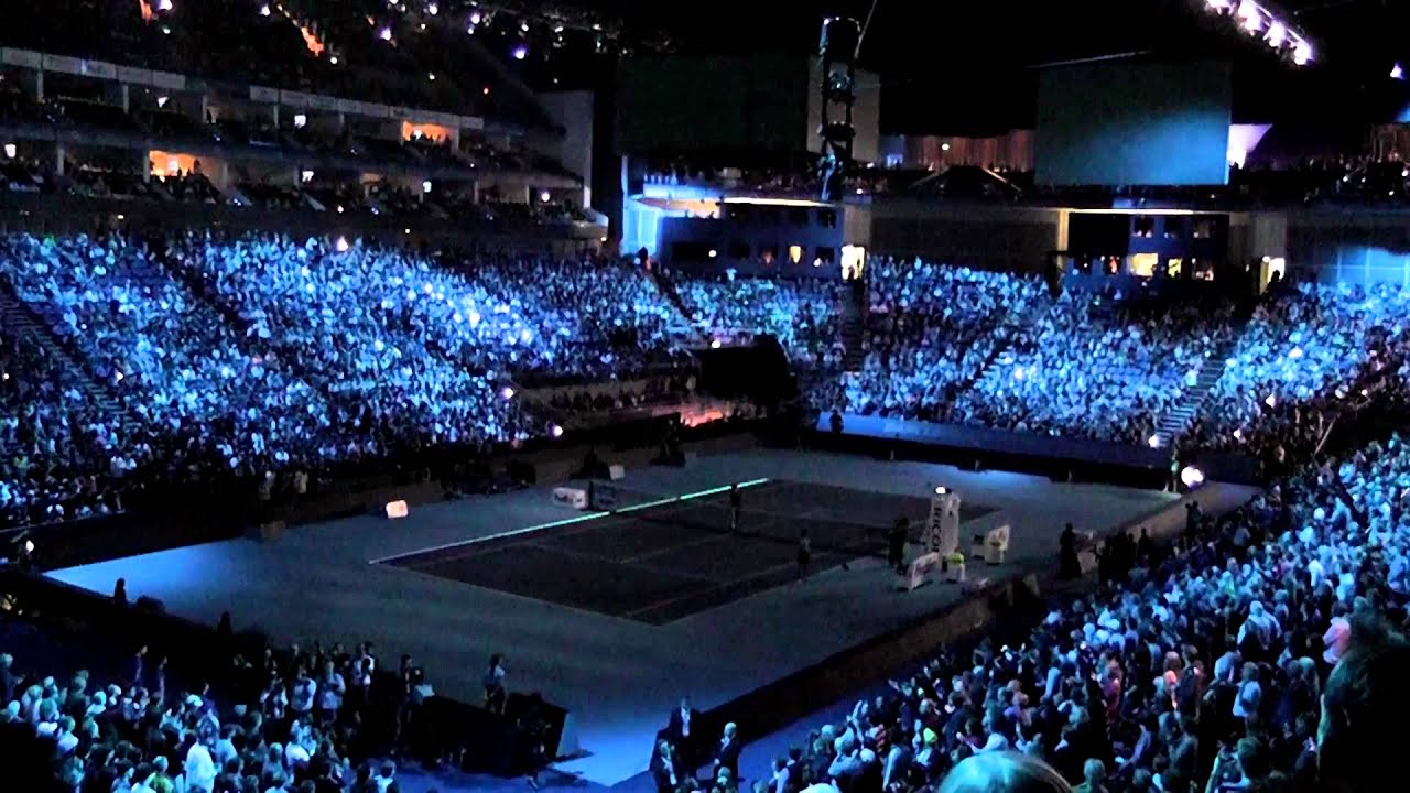Tennis Master 2013 - intro O2 Arena, London
