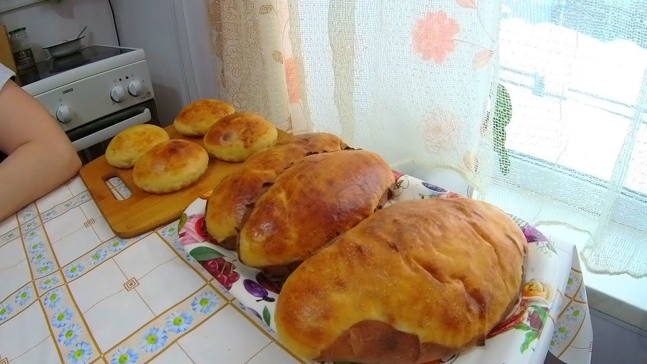 Живём в деревне \ Северные пироги домашний хлеб \ Любимое тесто!
