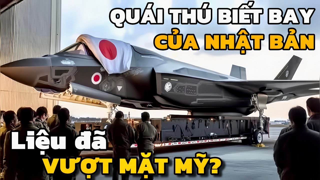 Nhật Bản tuyên bố sẽ trở thành bá chủ bầu trời với chiếc tiêm kích này!