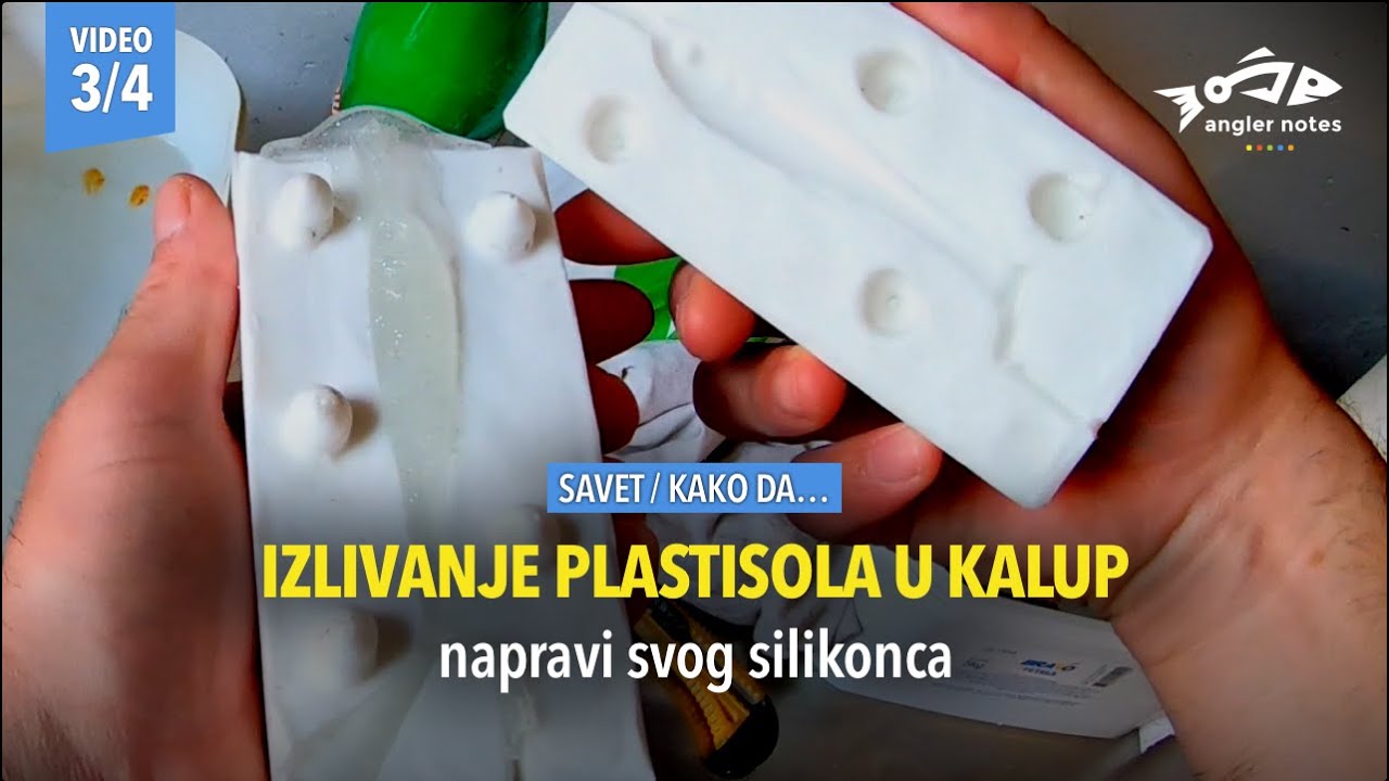Izlivanje Plastisola u Silikonski Kalup - Napravi Svog Silikonca [3/4]