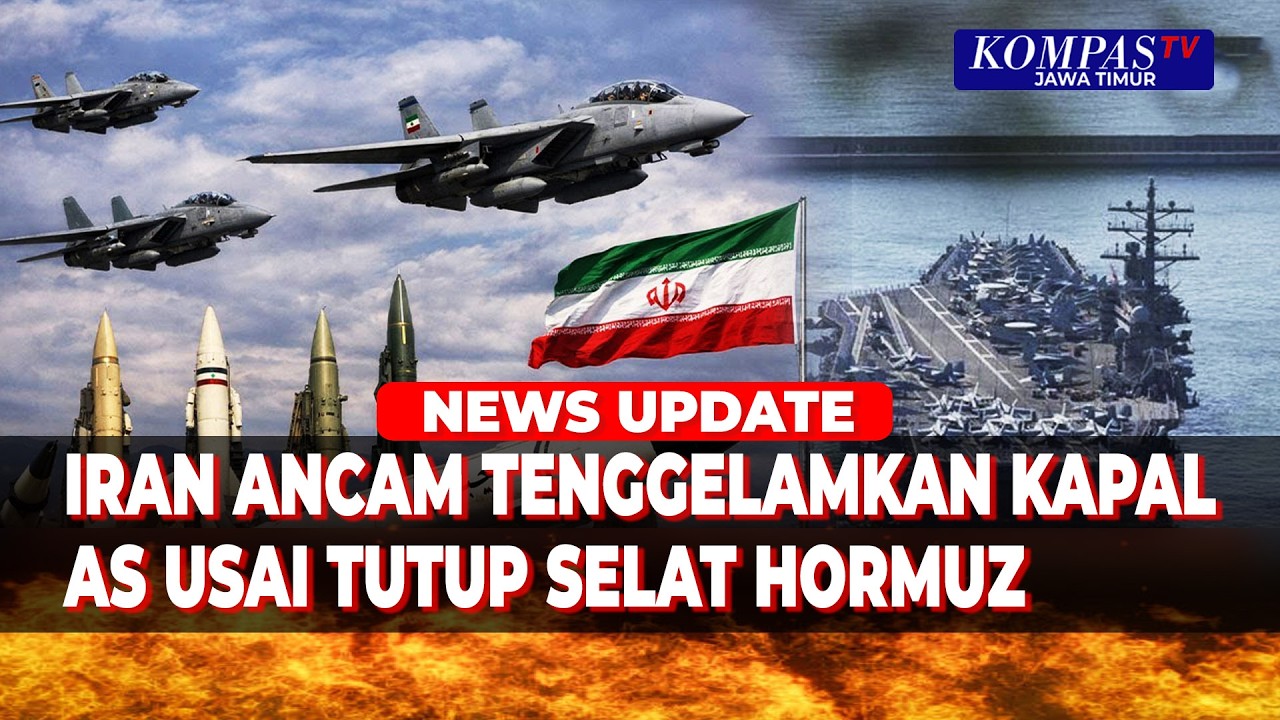 Iran Isyaratkan Ancaman Terhadap Kapal Perang AS Usai Tutup Selat Hormuz