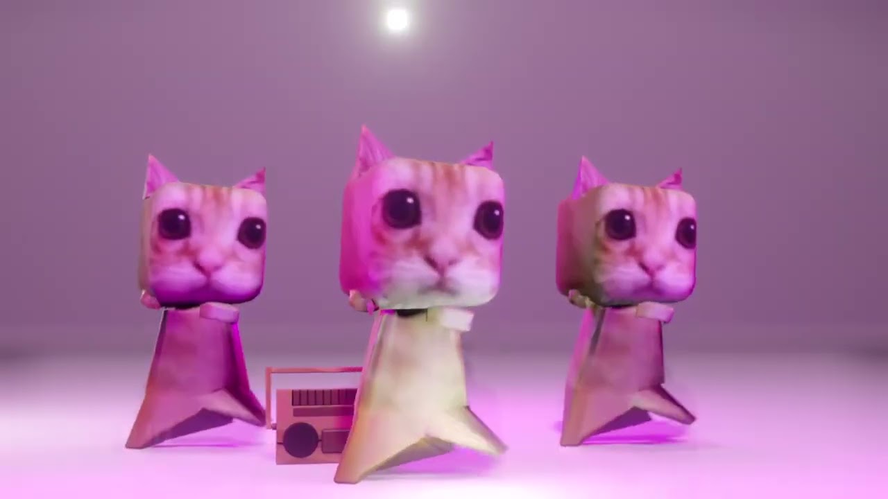 El Gato Cats dance to Bemax - Miau Miau Funk