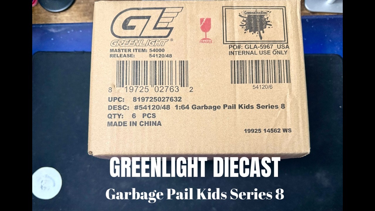 Garbage Pail Kids Greenlight Diecast Cars Series 8
