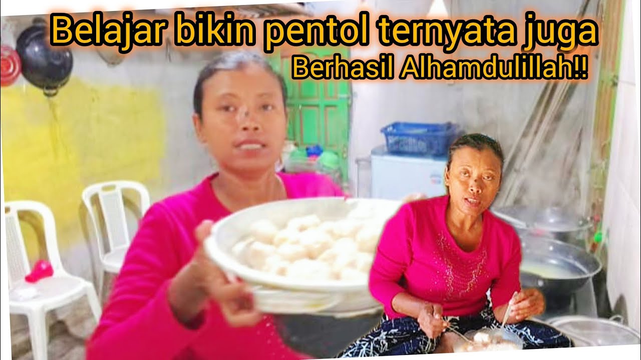 BELAJAR BIKIN PENTOL TERNYATA  BERHASIL ‼️