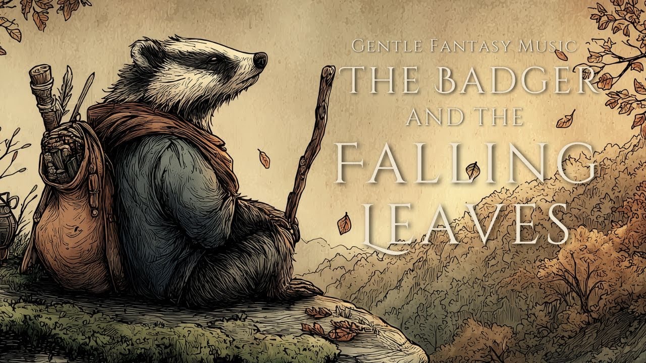 🍂 Fantasy Music for Wandering Souls – The Badger and the Falling Leaves