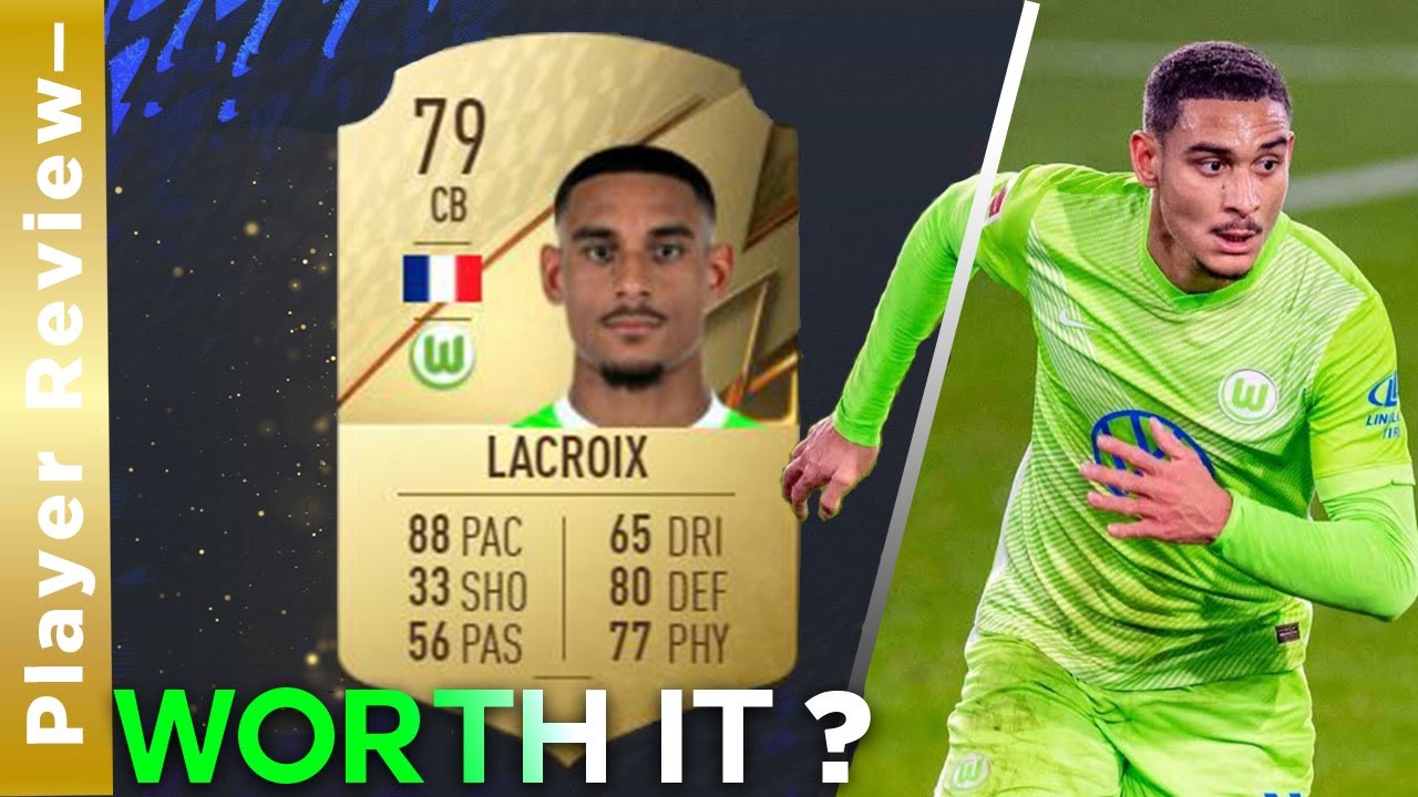 BEST CB?! INSANE 79 RATED LACROIX PLAYER REVIEW! FIFA 22