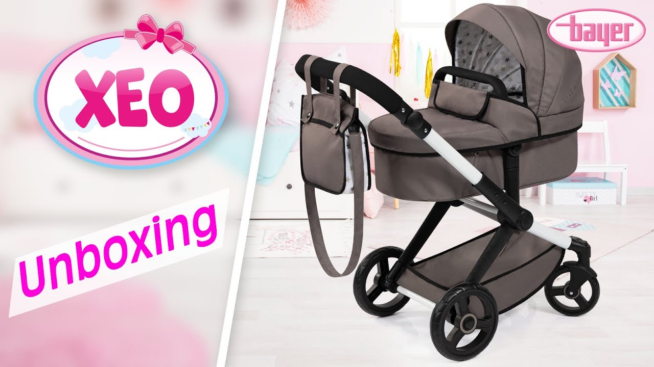 Bayer Design #17086AB Puppenwagen XEO | Unboxing-Video zum Aufbau