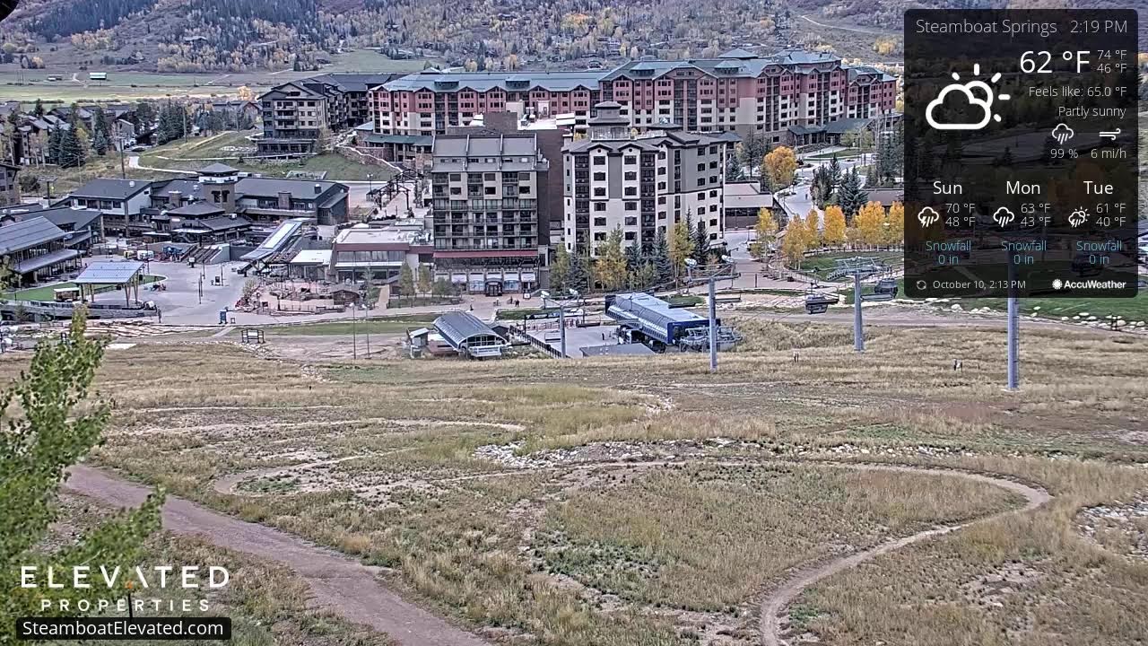 SteamboatElevated.com - Elevated Properties Steamboat Webcam
