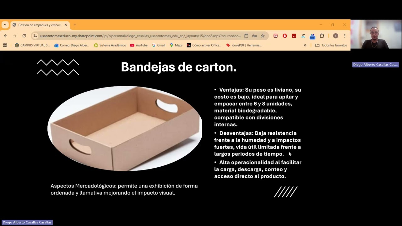 Gestion de empaques y embalajes, analisis de mercado