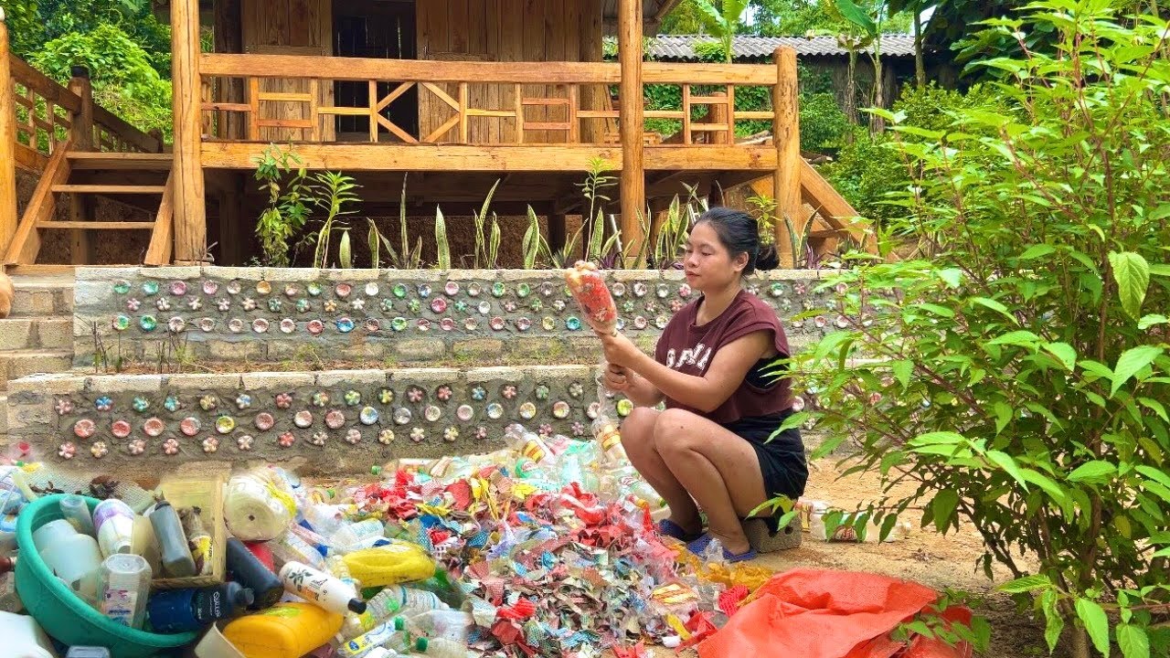 Full Video: Smart Girl Uses Scrap to Build a Beautiful Farm in the Middle of Nature | Ma Thi Hieu