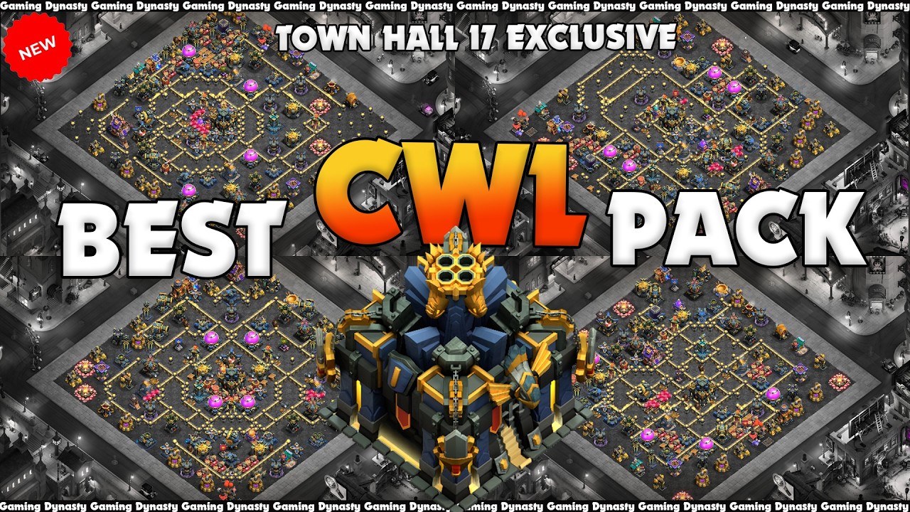NEW TH17 CWL BASE LINKS | BEST ANTI 2 STAR WAR & LEGEND LEAGUE BASES IN CLASH OF CLANS
