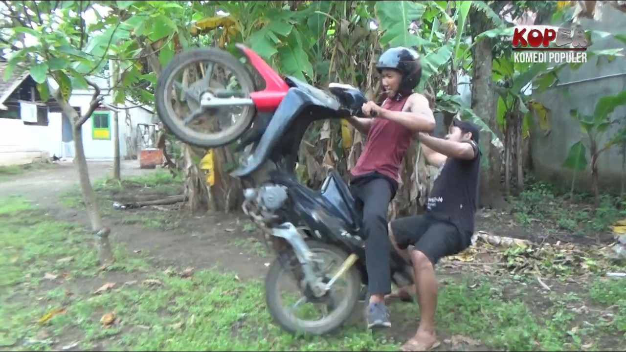 Kejar jambret malah jadi gini ......
