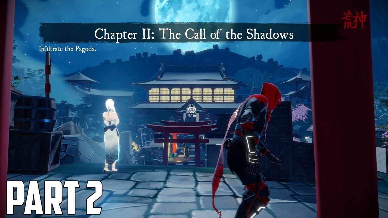 Aragami - 100% Walkthrough Part 2 [PS4] – Chapter 2: The Call of the Shadows (Oni/Yurei Medals)
