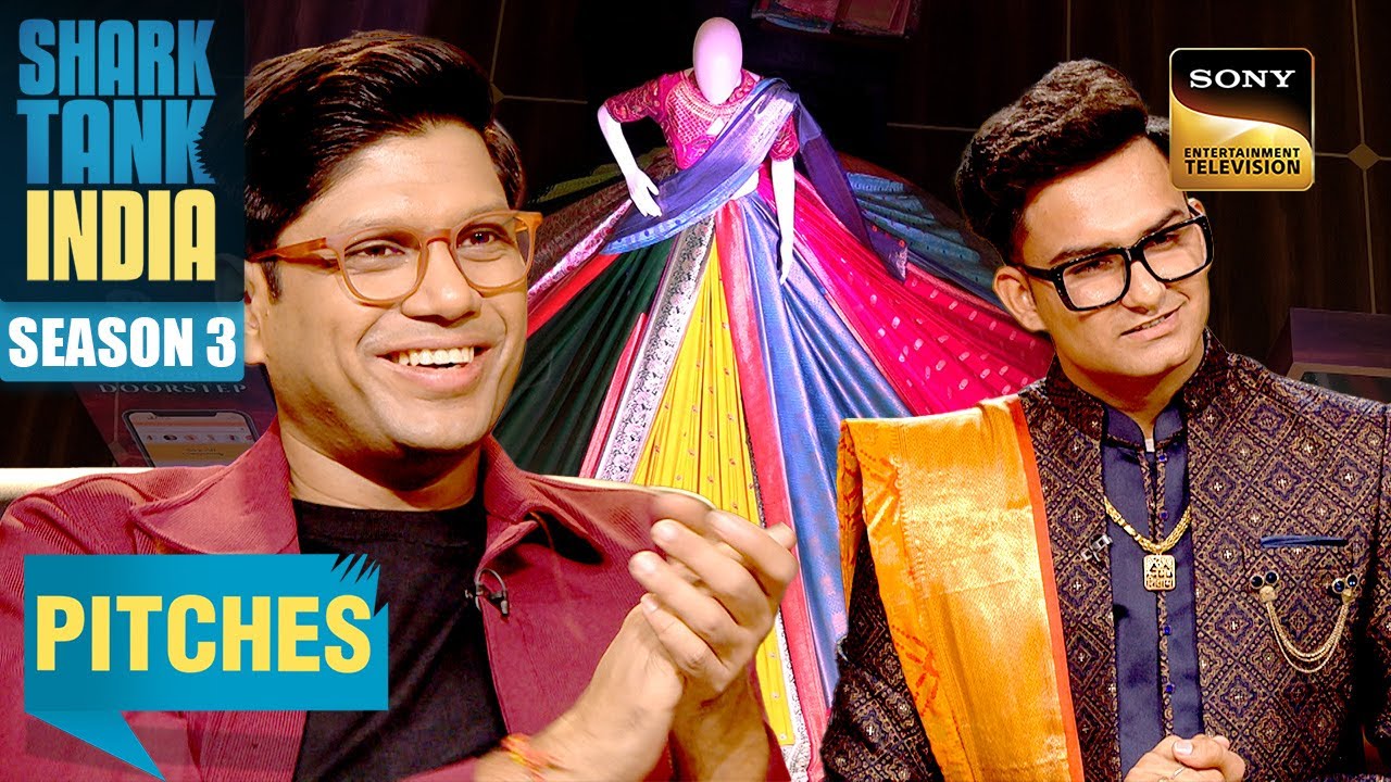 Shark Tank India 3 | Ankush की Saree Styling देखकर Sharks बजाने लगे तालियां | Pitches