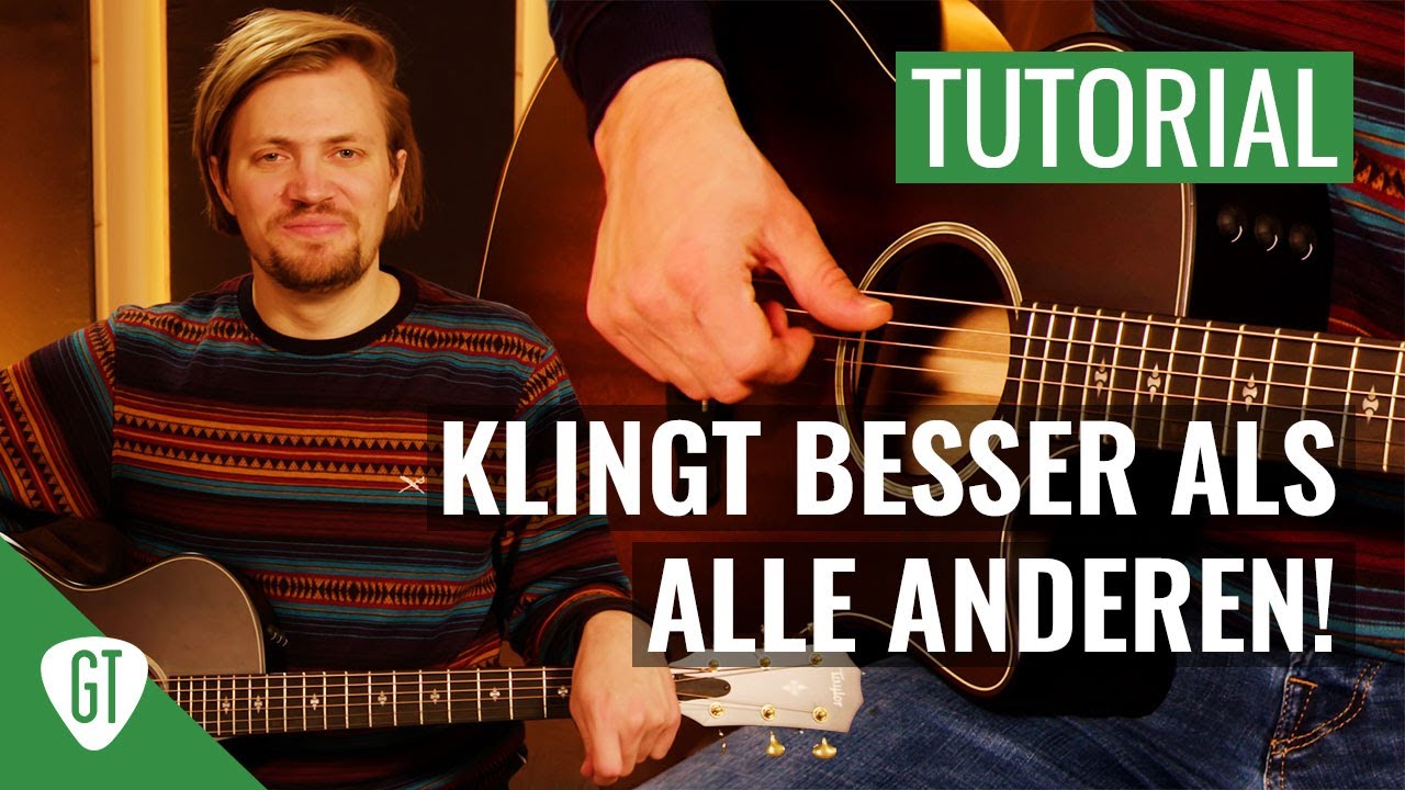 Die beste Gitarren Technik der Welt (Ghost Notes) | Gitarren Tutorial Deutsch