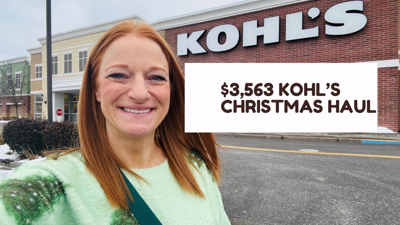 $3563 KOHL’S CHRISTMAS HAUL FOR MY 11 KIDS