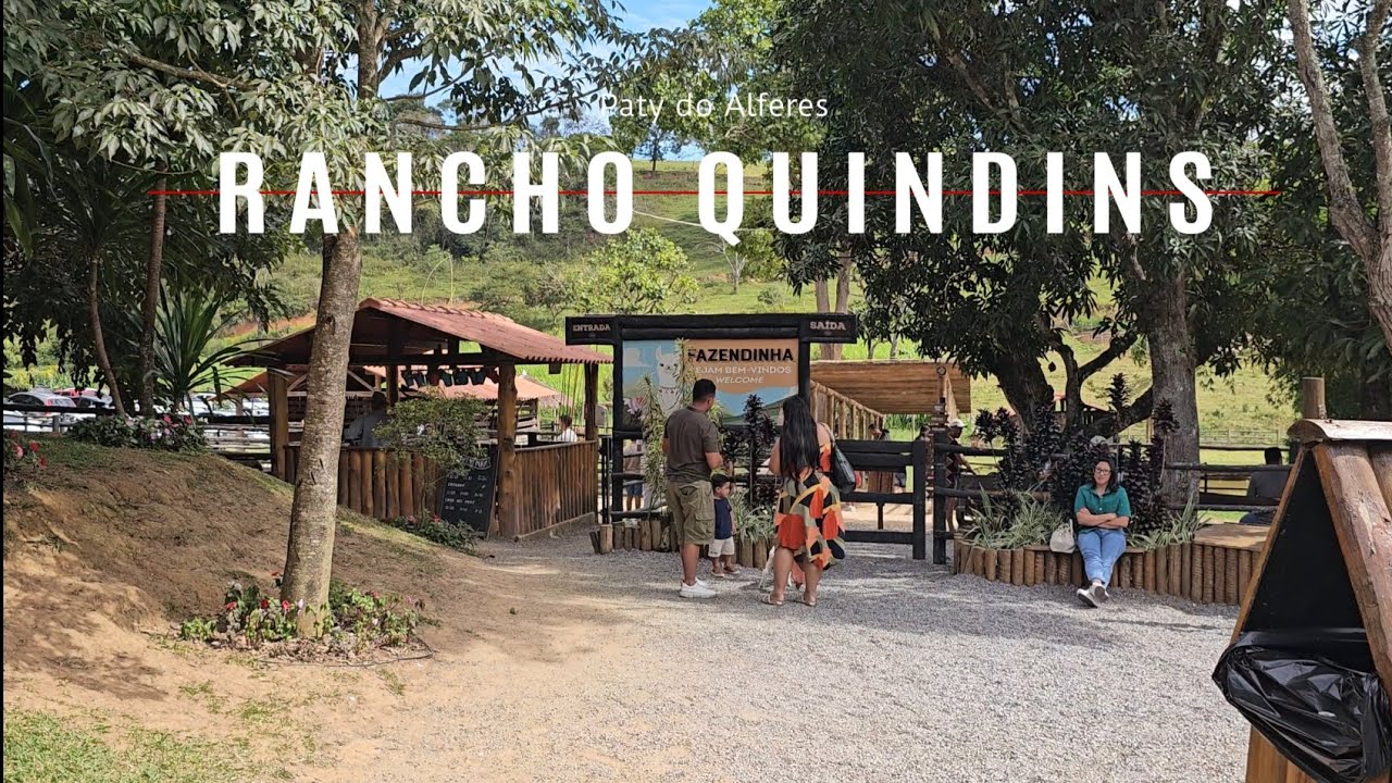 Rancho Quindins, Restaurante e Fazendinha em Paty do Alferes